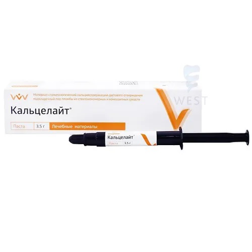 Кальцелайт, паста (3,5 г), содержит гидроокись кальция, ВладМиВа