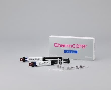 ЧармКор (CharmCore), белый, Мат-л композитный двойного действия, 2шпрх5мл+20+20, DentKist
