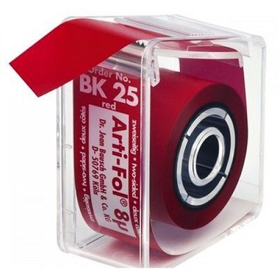 ВК 25, Фольга красн.двухст. (8мкм, 22мм х 20м), Bausch