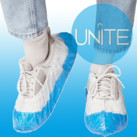 Бахилы 5г, UNITE, ЭКСТРА, Двойное дно (500пар)