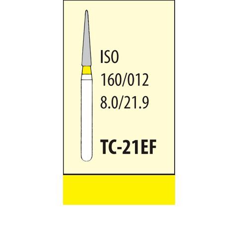Боры алмазные TC-21EF (5шт), МАНИ
