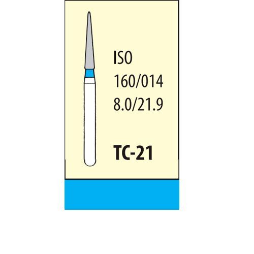 Боры алмазные TC-21 (5шт), МАНИ