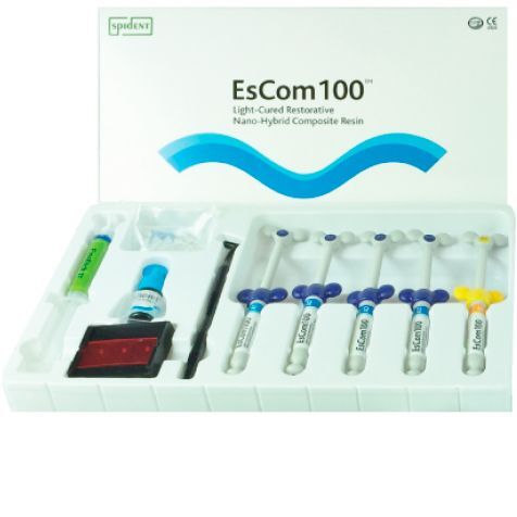 ЭсКом 100 (EsCom 100 Kit), малый набор, 5шпр.х4г, Spident
