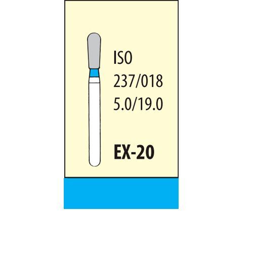 Боры алмазные EX-20 (5шт), МАНИ