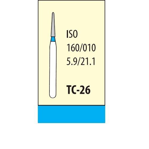 Боры алмазные TC-26 (5шт), МАНИ