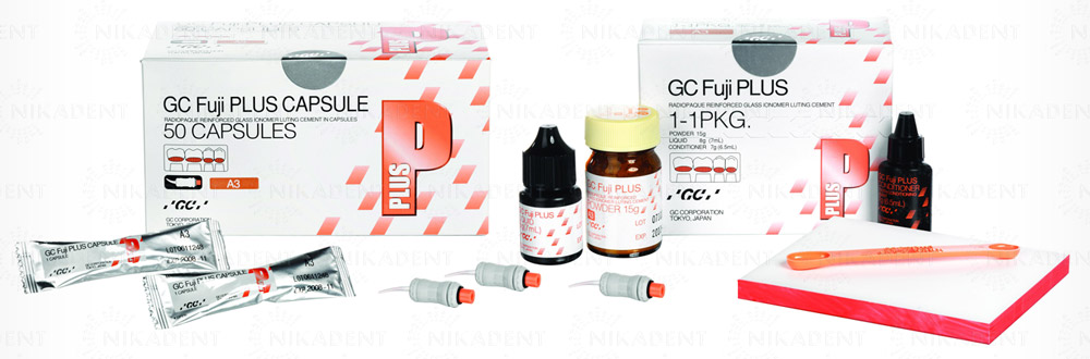 Стеклоиономерный цемент Fuji Plus Стеклоиономерный цемент Fuji Plus