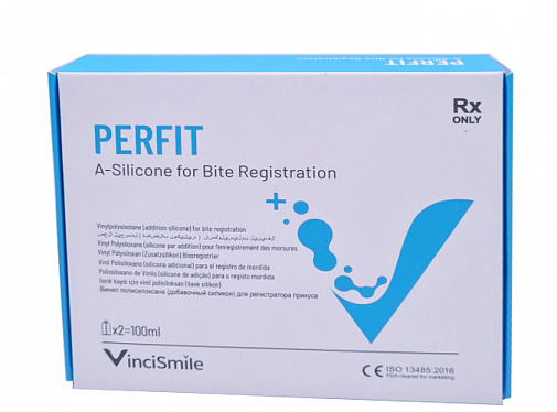 Перфит Байт Регистрейшн (PERFIT Bite Registration), слепочный материал, катр.50мл+50мл, VinciSmile