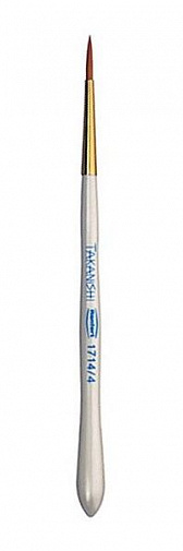 Кисть Takanishi для керамики, искуств. волос №4 (2шт) #1714-0004, RENFERT