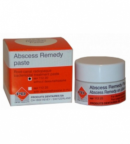 Абсцесс Ремеди (Abscess Remedy Paste), паста для лечения каналов, 12г 11220, PD