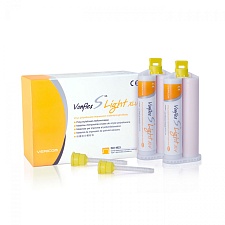 Вонфлекс С Лайт Нормал (Vonflex S Light Normal), слепочный материал, база+катал. 2х50мл), Vericom