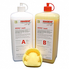 Силикон Adisil Rapid для дублирования, 1кг+1кг, 101231, SILADENT