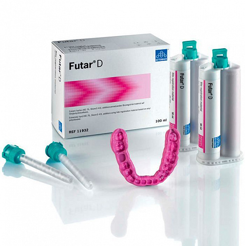 ФУТАР Д (Futar D), материал для регистрации прикуса, 2х50мл, 11932, Kettenbach