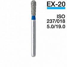Боры алмазные EX-20 (5шт), МАНИ