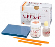 AIREX-C, стеклополиалкенатный цемент для фиксации коронок и мостов (20г+12мл), Noritake