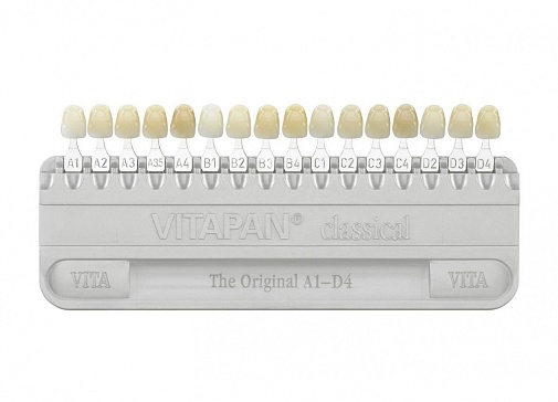 Расцветка Vita classical А1-D4, Farbskala, классическая, B027C/G027С, VITA