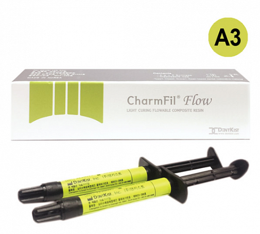 ЧармФил Флоу (CharmFil Flow), A3, жидкотекучий материал светового отверждения, 2шпрх2г, DentKist