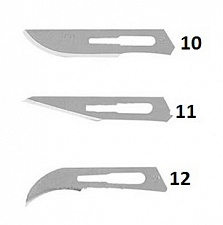Лезвия для скальпеля №12 (100шт), Ensent