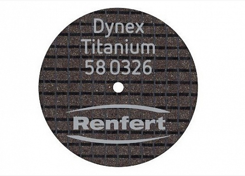 Диски отрезные Dynex Titanium 0.3х26мм (20шт) #58-0326, RENFERT