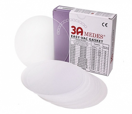 Пластины EV Gasket для изготовления капп для отбеливания, круглые, Mouthguard 120 (127х127х3,0мм), 8шт, 3A MEDES