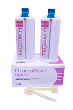 ЧармФлекс Лайт (CharmFlex Light LV ), Корригирующий слепочный материал, низкой жесткости, 2катр.х50мл+6, DentKist