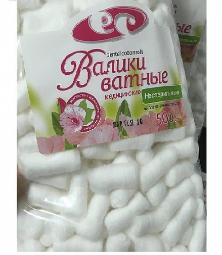 Валики ватные (500шт), Емельянъ Савостинъ