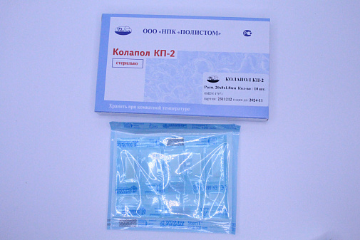 Колапол КП-2 (10 пластин 20х8х1,8 мм), Полистом