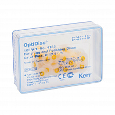 ОптиДиск (OptiDisc), 12,6мм, ультратонкие, 100шт, 4186, KERR